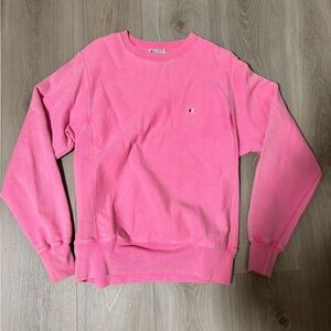 Pink Champions crew neck